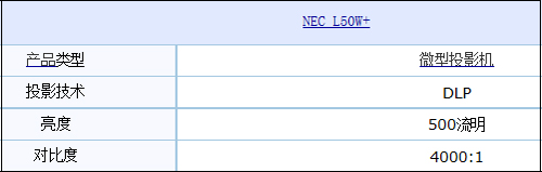 NEC NP-L50W+ͶӰһ